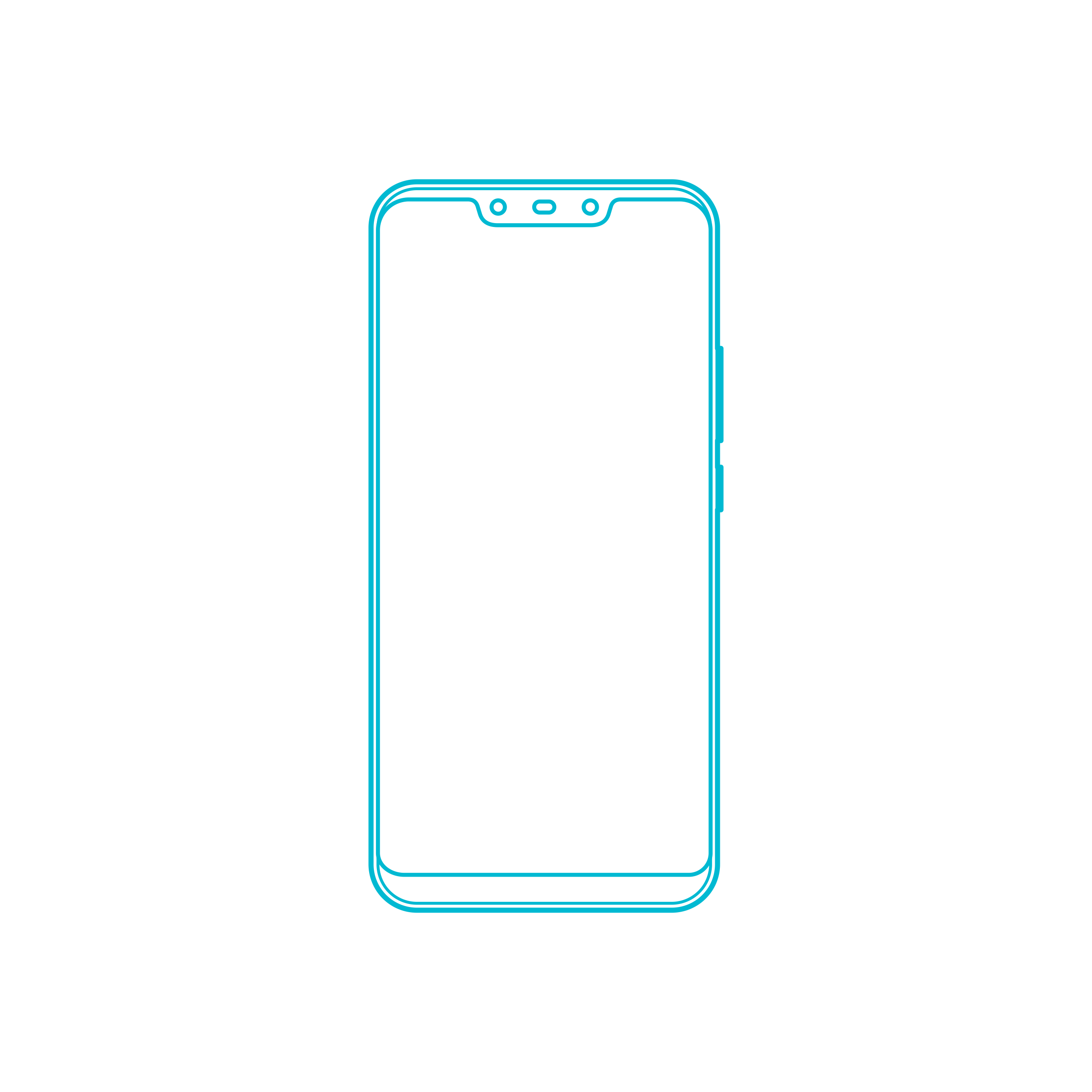 Digital Huawei Phones Huawei Mate 20 Lite Technical Technical Drawing Svg Vector Free Vectors
